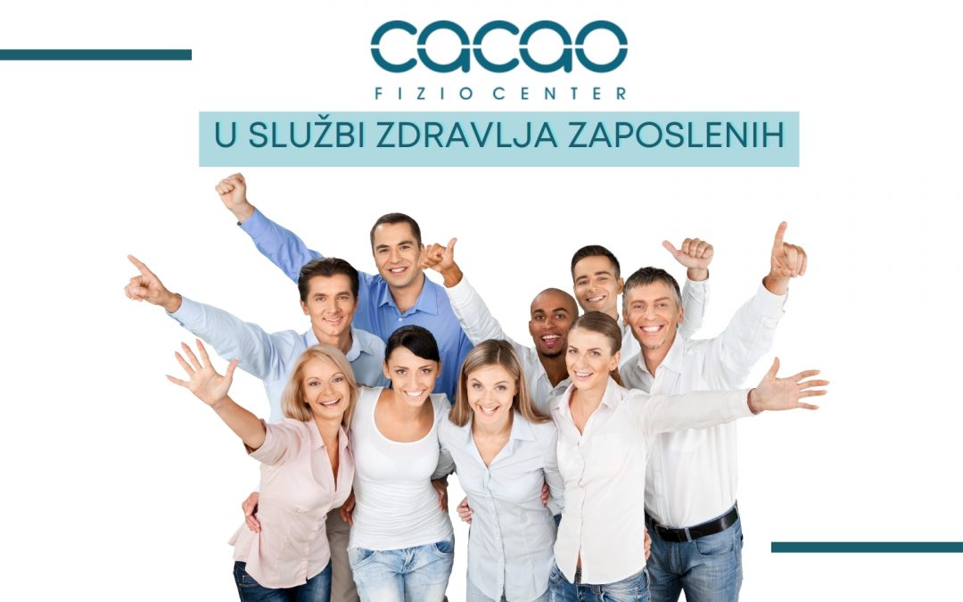 Benefit za zaposlene – usluge Cacao Fizio Center objekta u Kragujevcu
